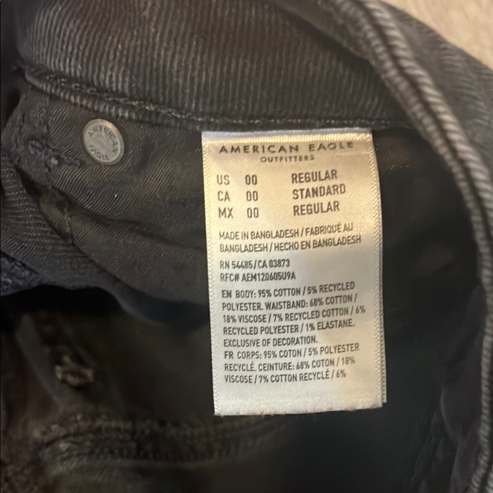 American Eagle Outfitters Black Jeans - Picture 3 of 6